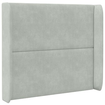 Hoofdbord oor Lichtgrijs 80 x 16 x 4 cm Fluweel 3