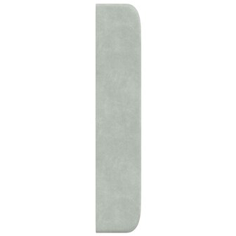 Hoofdbord oor Lichtgrijs 80 x 16 x 4 cm Fluweel 7