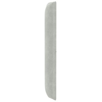 Hoofdbord oor Lichtgrijs 80 x 16 x 4 cm Fluweel 8