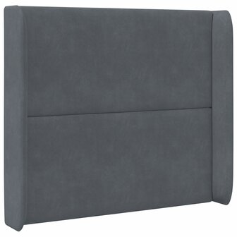 Hoofdbord oor Grijs 80 x 16 x 4 cm Fluweel 3