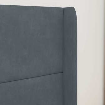 Hoofdbord oor Grijs 80 x 16 x 4 cm Fluweel 4