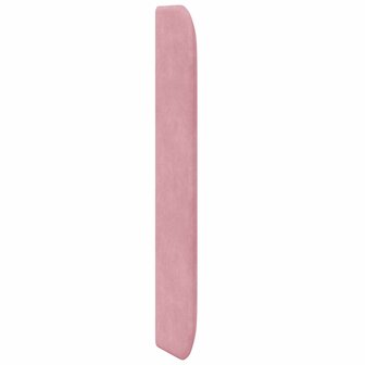 Hoofdbord oor Roze 80 x 16 x 4 cm Fluweel 5