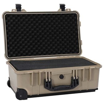 Harde bagagekoffer Zand 56 x 35 x 23 cm Polypropyleen en ABS 3