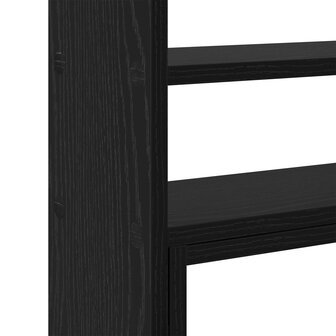 MonitorstandaardZwart Eiken 40 x 17 x 41 cm Bewerkt hout 7