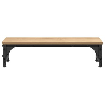 MonitorstandaardArtisan Eiken 55 x 23 x 14 cm Bewerkt hout 5