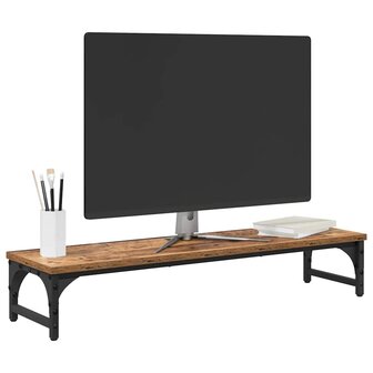 MonitorstandaardOud Hout 85 x 23 x 15,5 cm Bewerkt hout 3