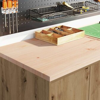 Garagekast 60x51x85 cm massief grenenhout artisan eikenkleurig 3