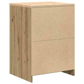 Garagekast 60x51x85 cm massief grenenhout artisan eikenkleurig 8