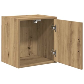 Garage wandkast bewerkt hout ambachtelijk eiken 5