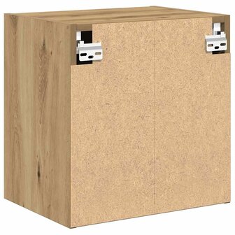Garage wandkast bewerkt hout ambachtelijk eiken 8