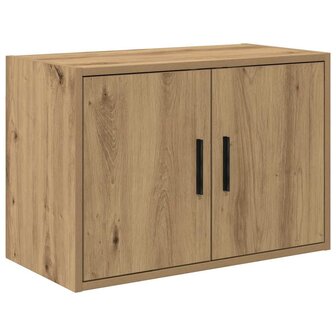 Garage wandkast bewerkt hout ambachtelijk eiken 2