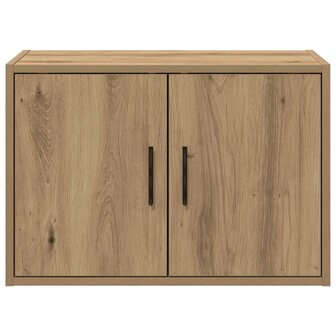 Garage wandkast bewerkt hout ambachtelijk eiken 6