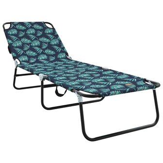 Opvouwbare zonnebed Multikleur 188 x 57 x 86,5 cm Polyester 2