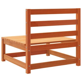 Tuinbank zonder armleuningen 70x70x67 cm grenenhout wasbruin 6