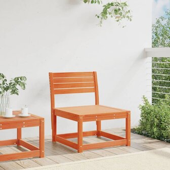 Tuinbank massief grenenhout wasbruin 3