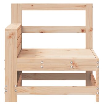 Tuinbank met armleuning 69x62x70,5 cm massief grenenhout 4