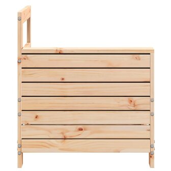 Tuinbank met armleuning 69x62x70,5 cm massief grenenhout 5