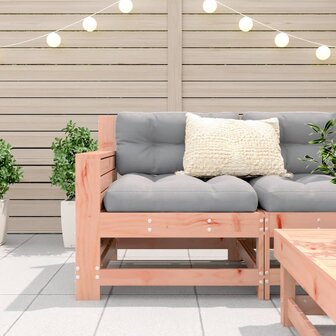Tuinbank met armleuning 69x62x70,5 cm massief douglashout 3
