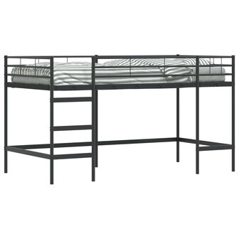 Halfhoogslaper voor Kids Zwart 99,5 x 200 cm Staal 2