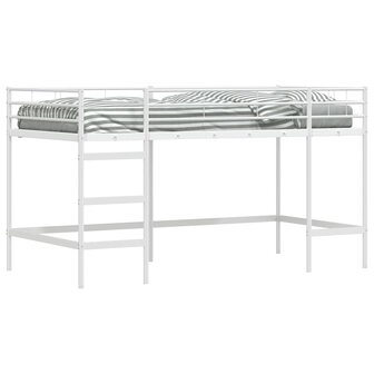 Halfhoogslaper voor Kids Wit 90 x 200 cm Staal 2