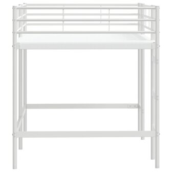 Halfhoogslaper voor Kids Wit 107 x 200 cm Staal 6