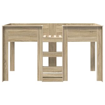 Stapelbed voor Kinderen Sonoma Eiken 100 x 200 cm Bewerkt hout 5