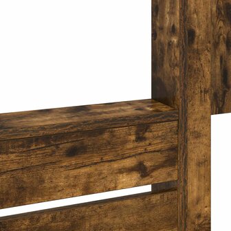 Stapelbed voor Kinderen Gerookt eiken 100 x 200 cm Bewerkt hout 9