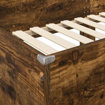 Stapelbed voor Kinderen Gerookt eiken 75 x 190 cm Bewerkt hout 8