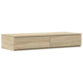 Bedlades Sonoma Eiken 100 x 36,5 x 16,5 cm Bewerkt hout 2