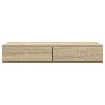 Bedlades Sonoma Eiken 100 x 36,5 x 16,5 cm Bewerkt hout 6