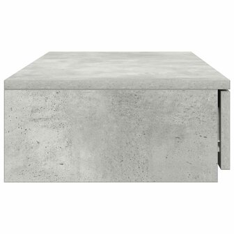 Bedlades met lade Beton Grijs 100 x 36,5 x 16,5 cm Bewerkt hout 7