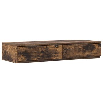 Bedlades Gerookt eiken 100 x 36,5 x 16,5 cm Bewerkt hout 2
