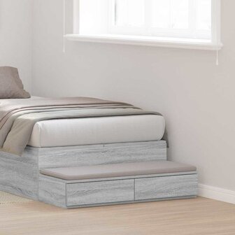 Bedlades Grijs Sonoma 100 x 36,5 x 16,5 cm Bewerkt hout 1