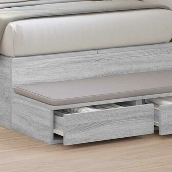 Bedlades Grijs Sonoma 100 x 36,5 x 16,5 cm Bewerkt hout 4