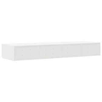 Bedlades met lade Wit 120 x 36,5 x 16,5 cm Bewerkt hout 8