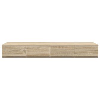 Bedlades Sonoma Eiken 120 x 36,5 x 16,5 cm Bewerkt hout 6