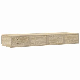 Bedlades Sonoma Eiken 120 x 36,5 x 16,5 cm Bewerkt hout 8