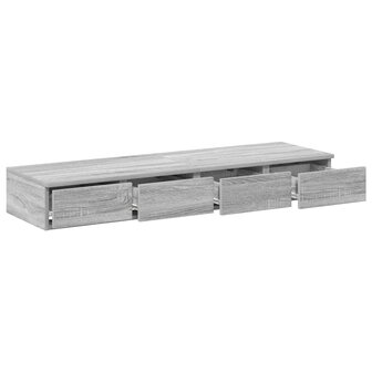 Bedlades Grijs Sonoma 120 x 36,5 x 16,5 cm Bewerkt hout 5