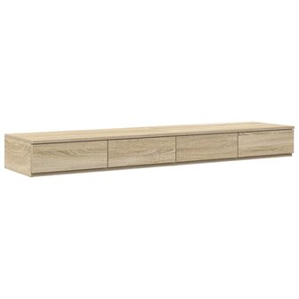 Bedlades Sonoma Eiken 150 x 36,5 x 16,5 cm Bewerkt hout 2