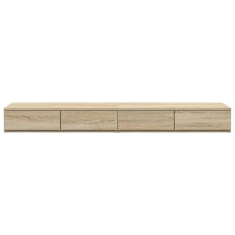 Bedlades Sonoma Eiken 150 x 36,5 x 16,5 cm Bewerkt hout 6