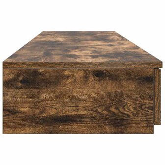 Bedlades Gerookt eiken 160 x 36,5 x 16,5 cm Bewerkt hout 7