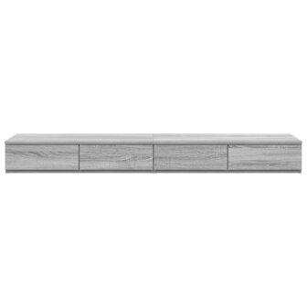 Bedlades Grijs Sonoma 160 x 36,5 x 16,5 cm Bewerkt hout 6