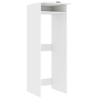 Wasmachinekast met opslag Wit 67,5 x 68 x 200 cm Bewerkt hout 5