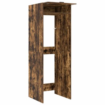 Wasmachinekast Gerookt eiken 67,5 x 68 x 200 cm Bewerkt hout 5