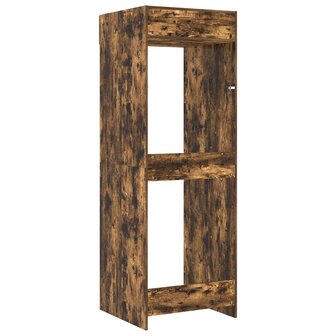 Wasmachinekast Gerookt eiken 67,5 x 68 x 200 cm Bewerkt hout 8