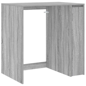 Wasmachinekast Grijs Sonoma 87 x 60 x 89 cm Bewerkt hout 2