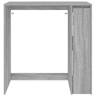 Wasmachinekast Grijs Sonoma 87 x 60 x 89 cm Bewerkt hout 6