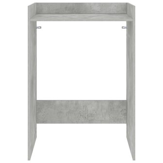 Wasmachinekast met opslag Beton 67,5 x 62 x 97 cm Bewerkt hout 5