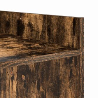 Wasmachinekast Gerookt eiken 67,5 x 62 x 97 cm Bewerkt hout 8