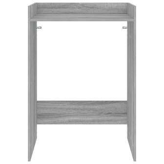 Wasmachinekast Grijs Sonoma 67,5 x 62 x 97 cm Bewerkt hout 5